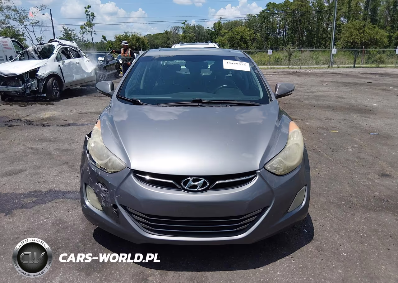 2012 Hyundai Elantra Limited VIN:5NPDH4AE1CH113717 - 12