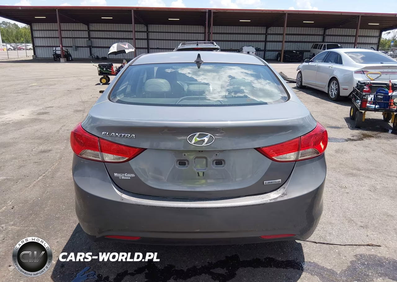 2012 Hyundai Elantra Limited VIN:5NPDH4AE1CH113717 - 16