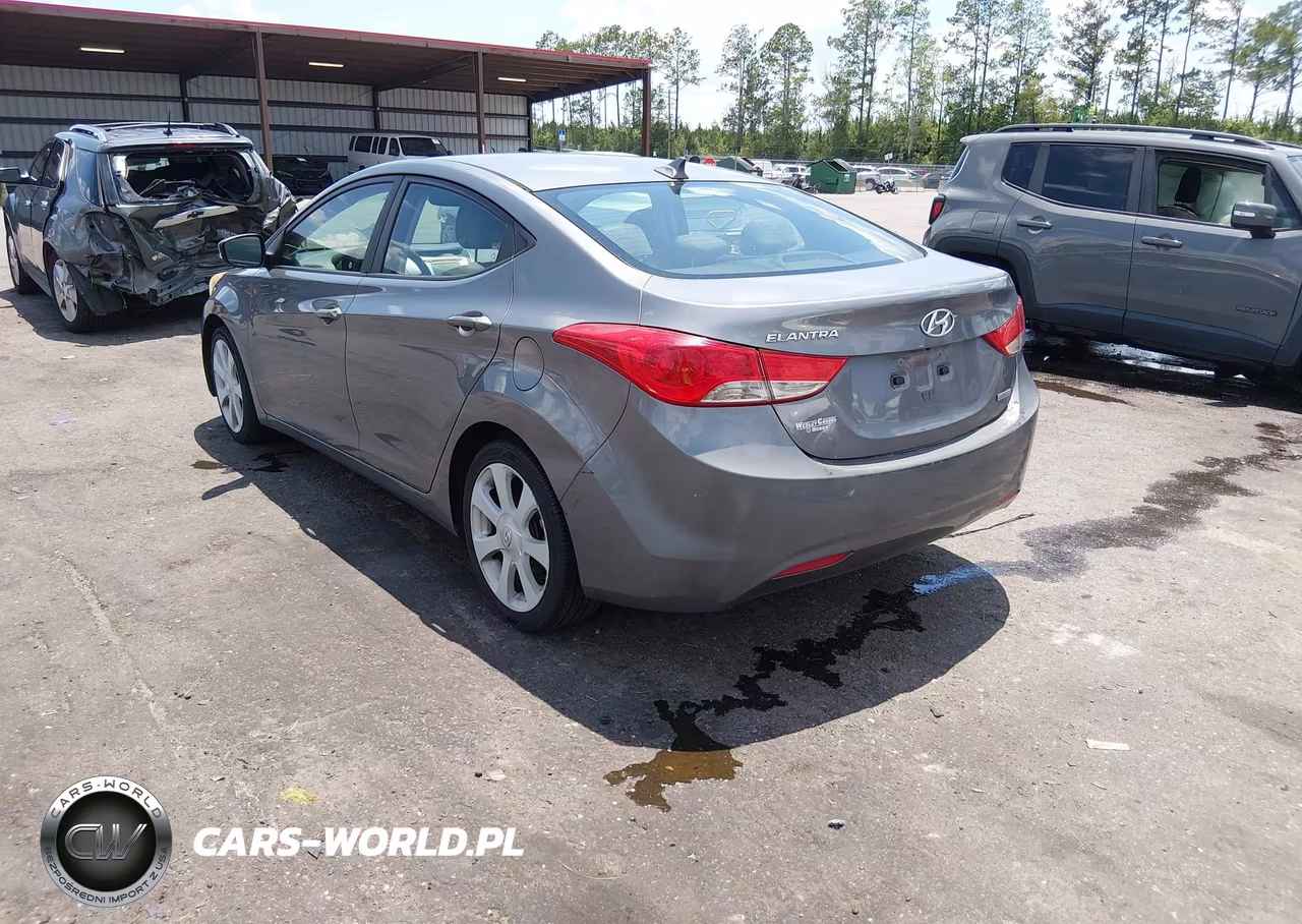 2012 Hyundai Elantra Limited VIN:5NPDH4AE1CH113717 - 3