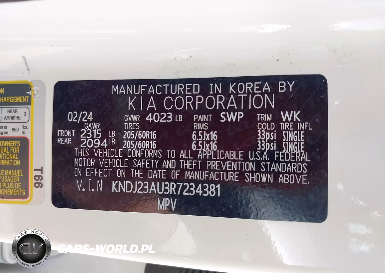 2024 Kia Soul Lx VIN:KNDJ23AU3R7234381 - 9