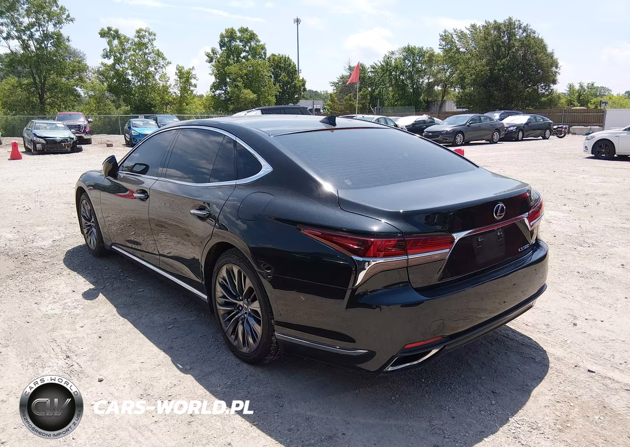 2018 Lexus Ls 500 VIN:JTHC51FF6J5004797 - 3