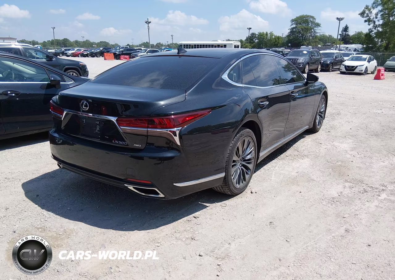 2018 Lexus Ls 500 VIN:JTHC51FF6J5004797 - 4