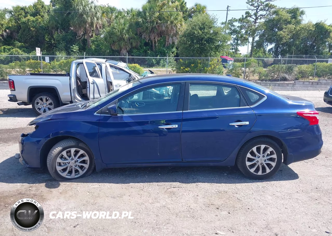 2018 Nissan Sentra Sv VIN:3N1AB7AP1JL636176 - 14