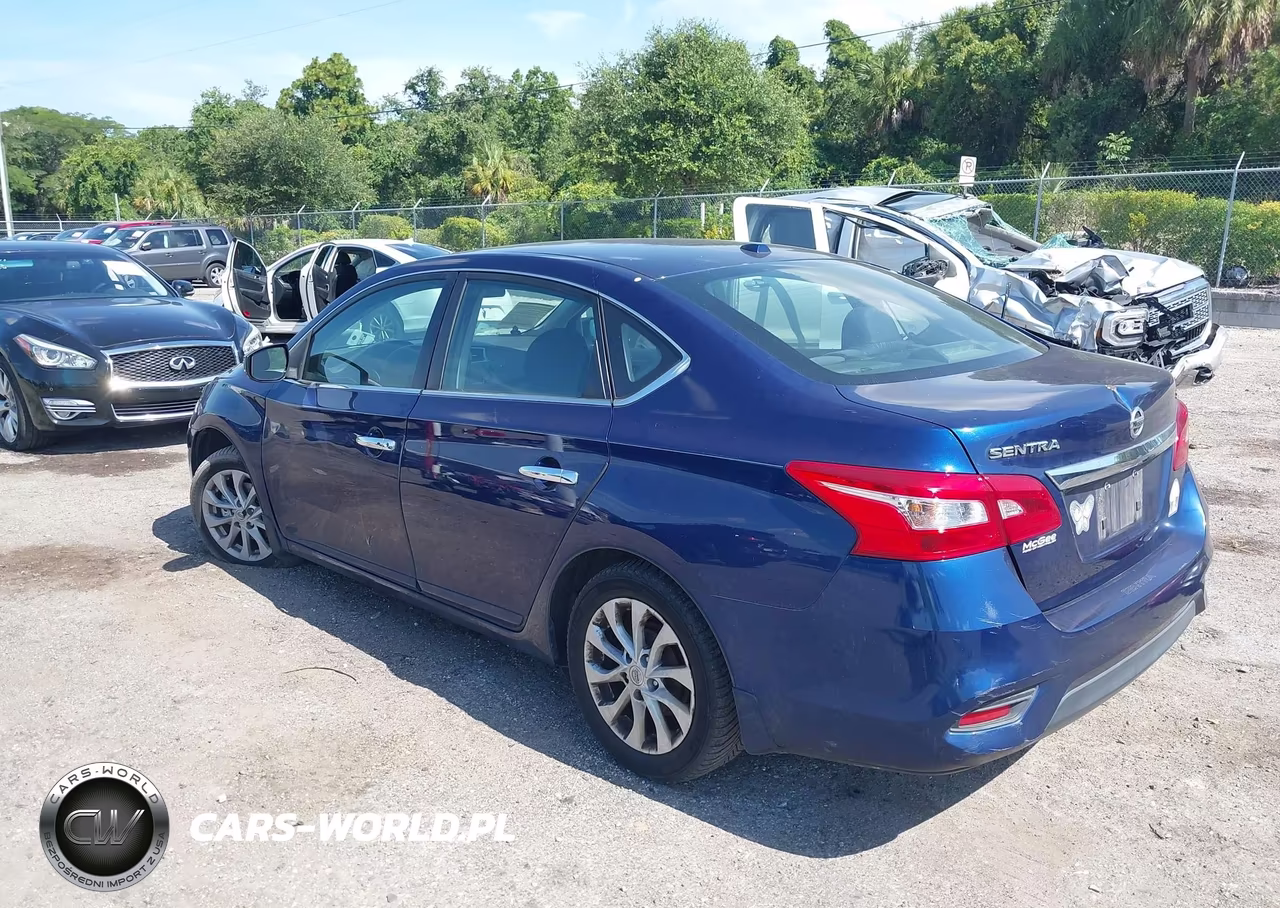 2018 Nissan Sentra Sv VIN:3N1AB7AP1JL636176 - 3