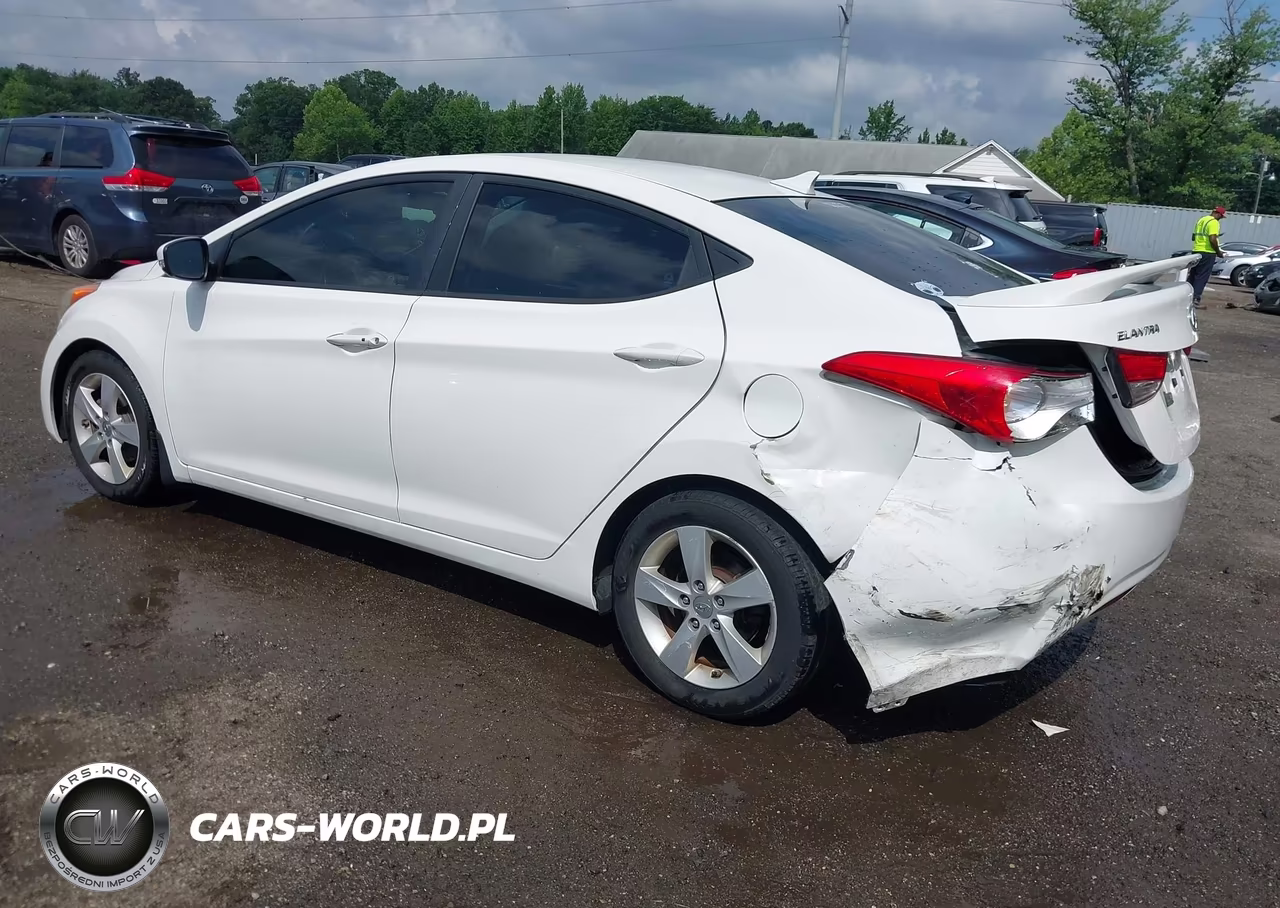 2013 Hyundai Elantra Limited VIN:5NPDH4AE9DH401812 - 3