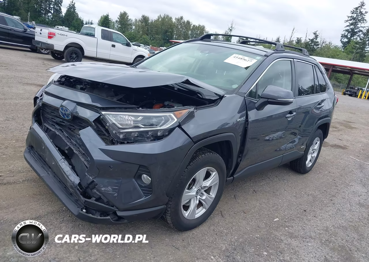 2019 Toyota Rav4 Hybrid Xle VIN:JTMRWRFV2KD015639 - 2