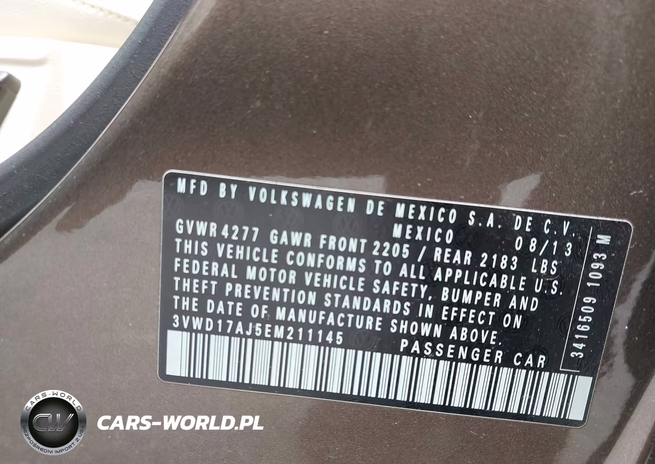 2014 Volkswagen Jetta 1.8T Se VIN:3VWD17AJ5EM211145 - 9