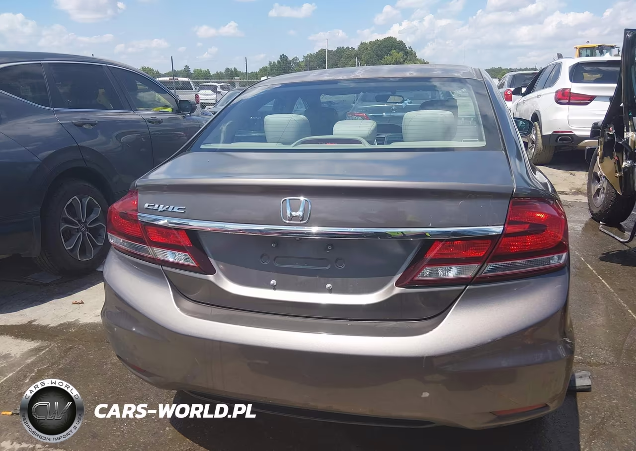 2014 Honda Civic Lx VIN:2HGFB2F52EH550310 - 15