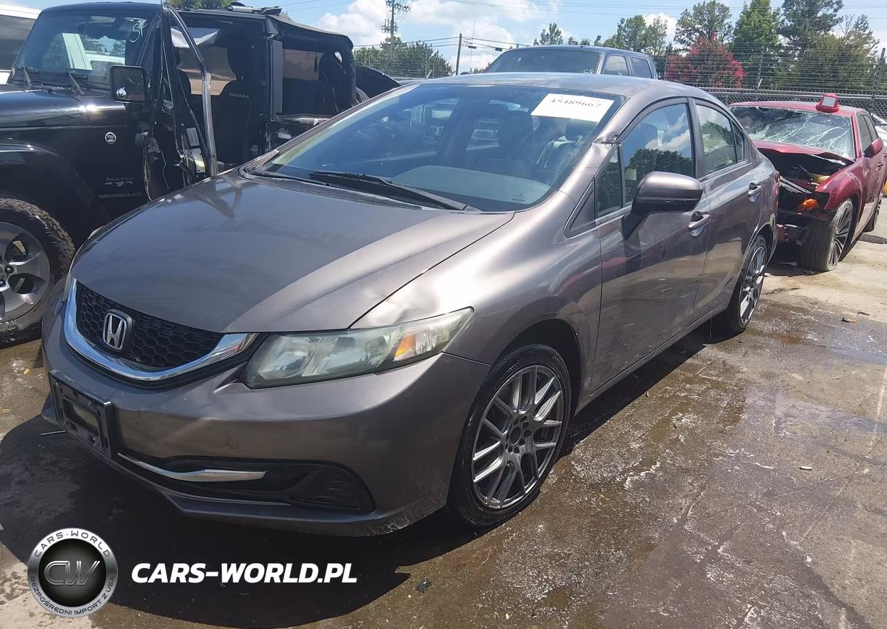 2014 Honda Civic Lx VIN:2HGFB2F52EH550310 - 2