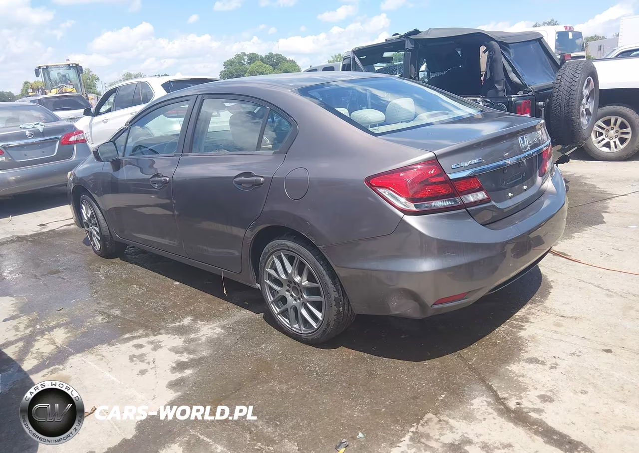 2014 Honda Civic Lx VIN:2HGFB2F52EH550310 - 3
