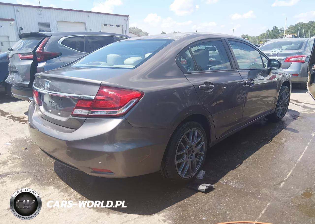 2014 Honda Civic Lx VIN:2HGFB2F52EH550310 - 4