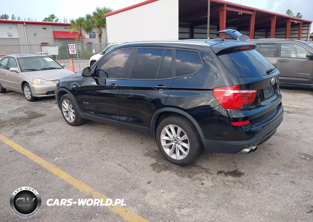 2017 BMW X3 Sdrive28I VIN:5UXWZ7C38H0V92577 - 3