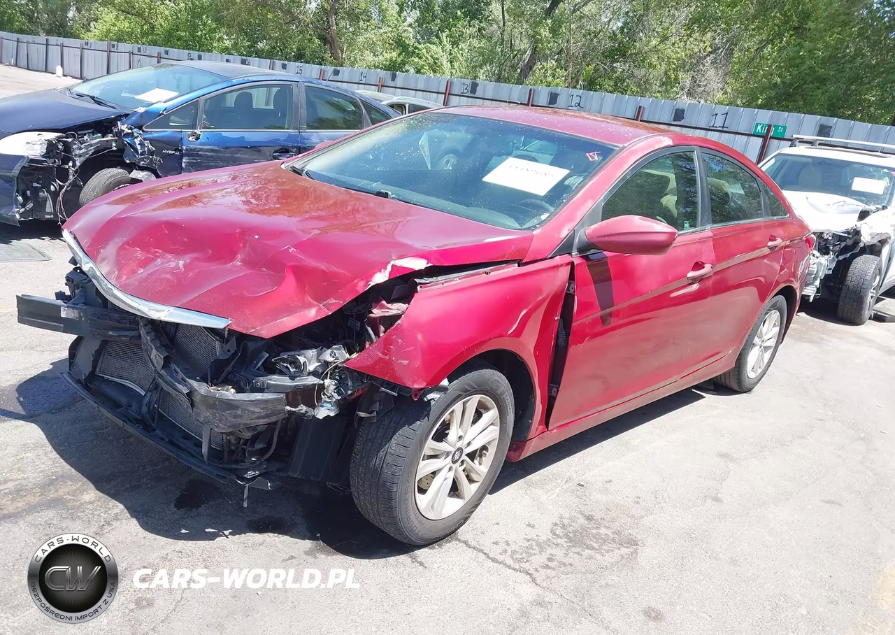 2013 Hyundai Sonata Gls VIN:5NPEB4AC0DH757571 - 2