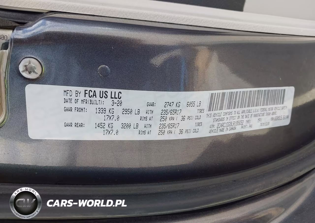 2020 Chrysler Voyager Lxi VIN:2C4RC1DG9LR195652 - 9