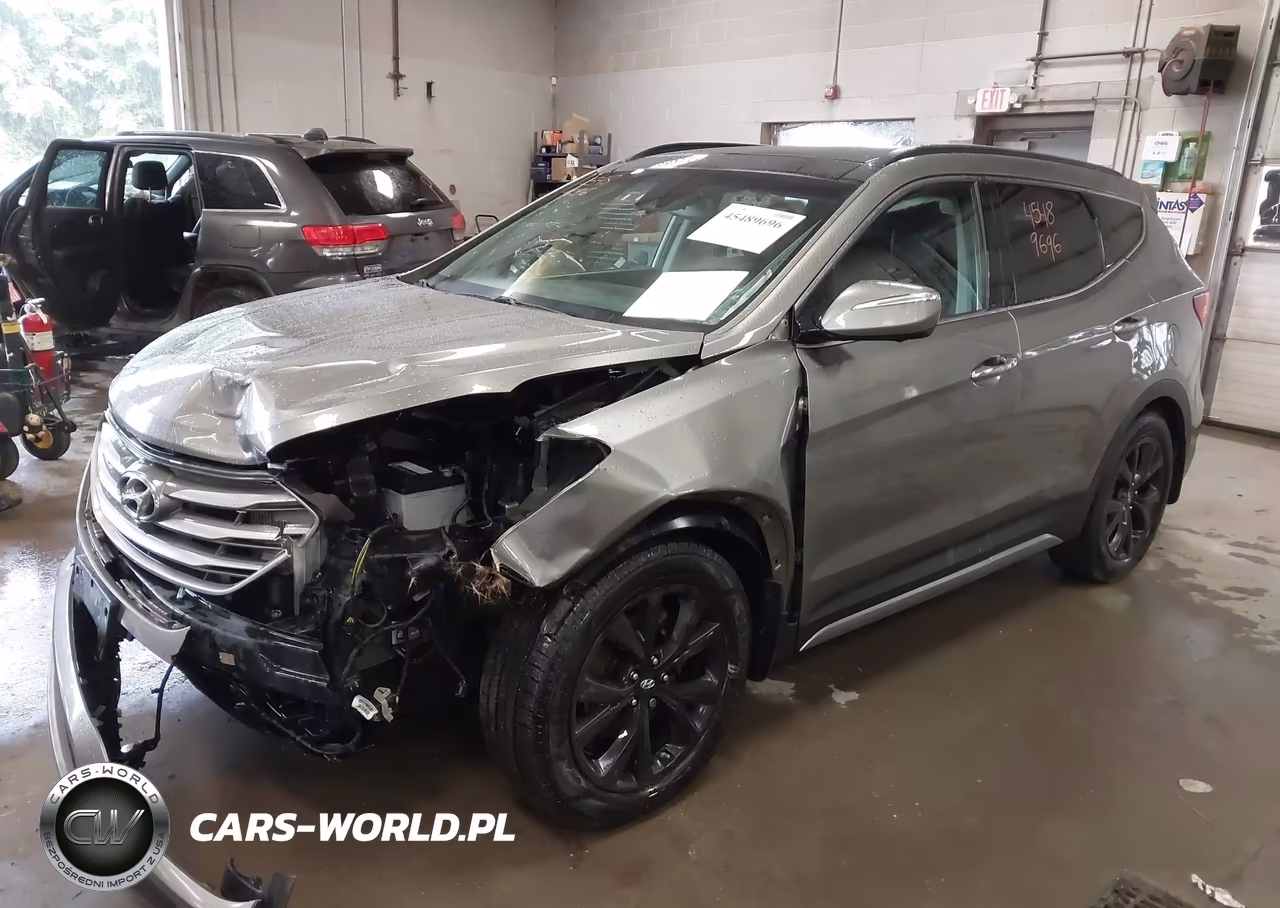 2017 Hyundai Santa Fe Sport 2.0T Ultimate VIN:5XYZWDLA2HG437831 - 2