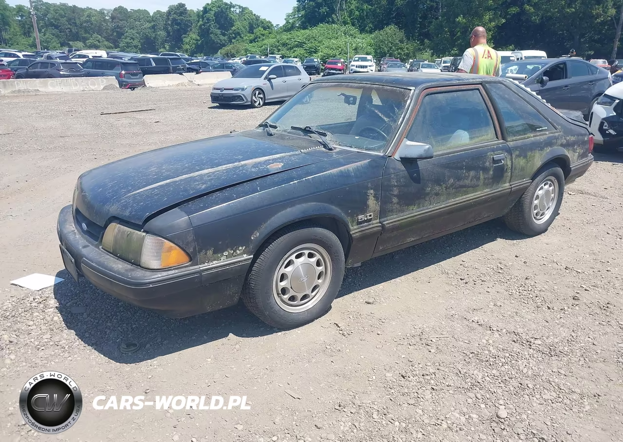 1987 Ford Mustang Lx VIN:1FABP41E8HF148787 - 2