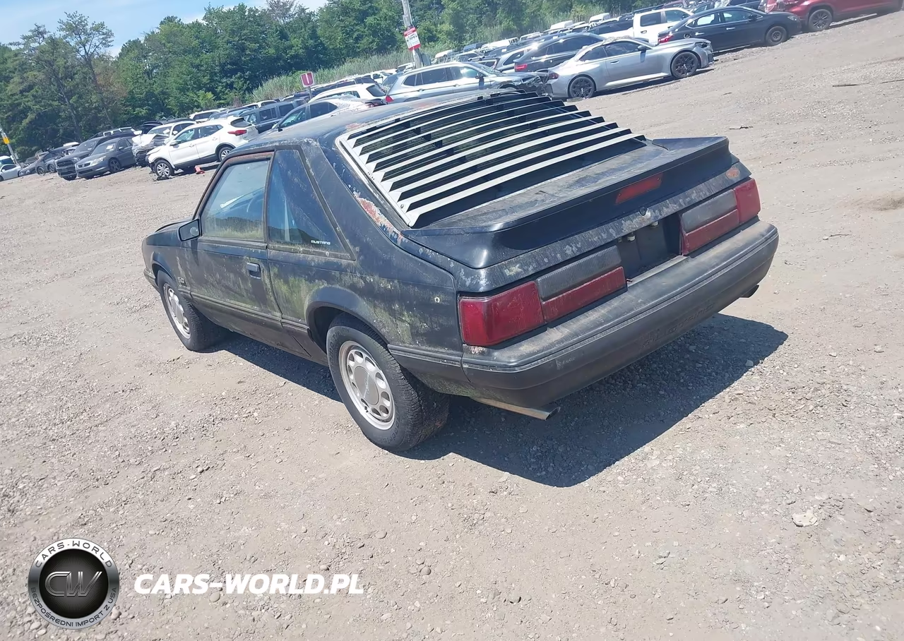 1987 Ford Mustang Lx VIN:1FABP41E8HF148787 - 3