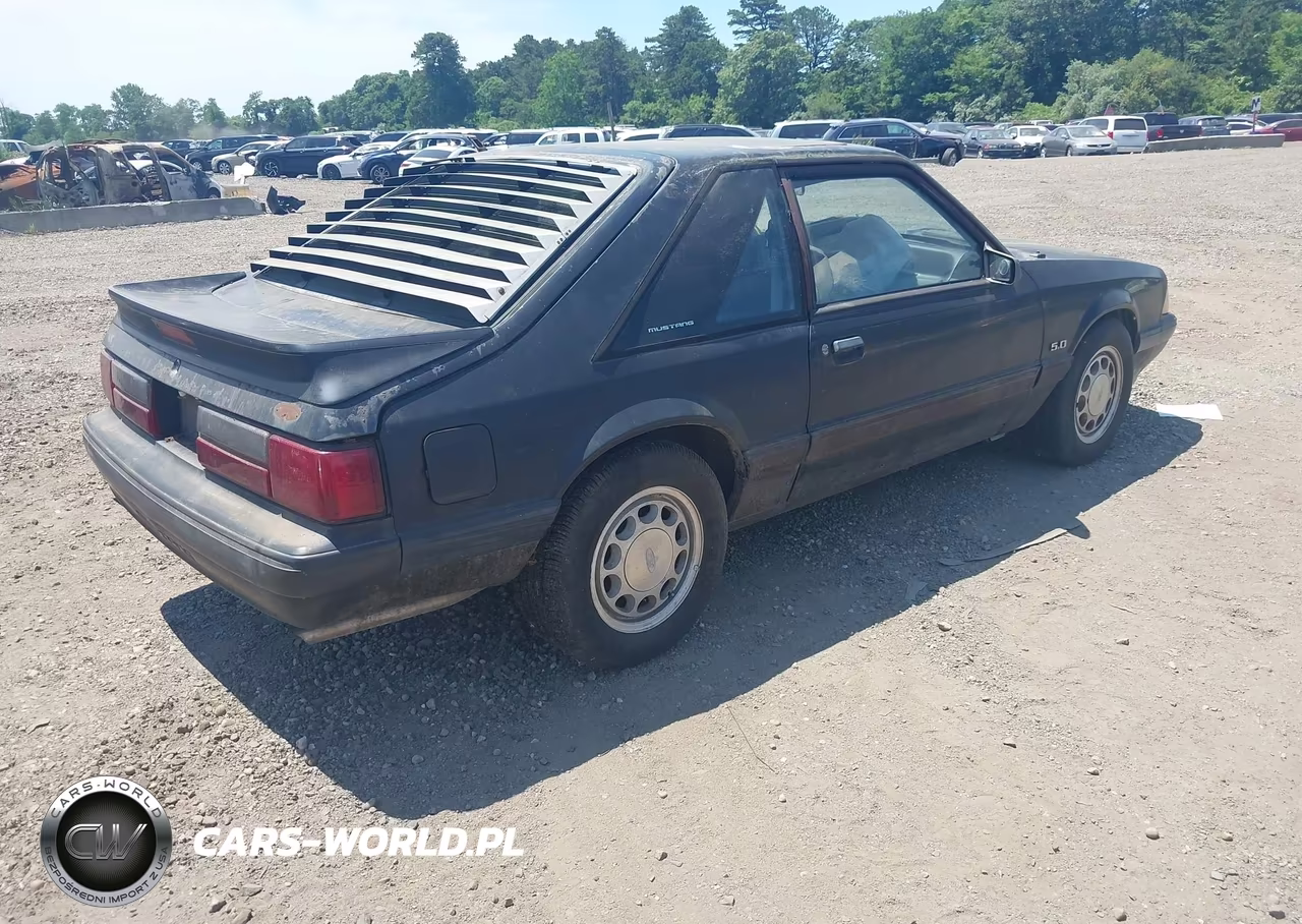 1987 Ford Mustang Lx VIN:1FABP41E8HF148787 - 4