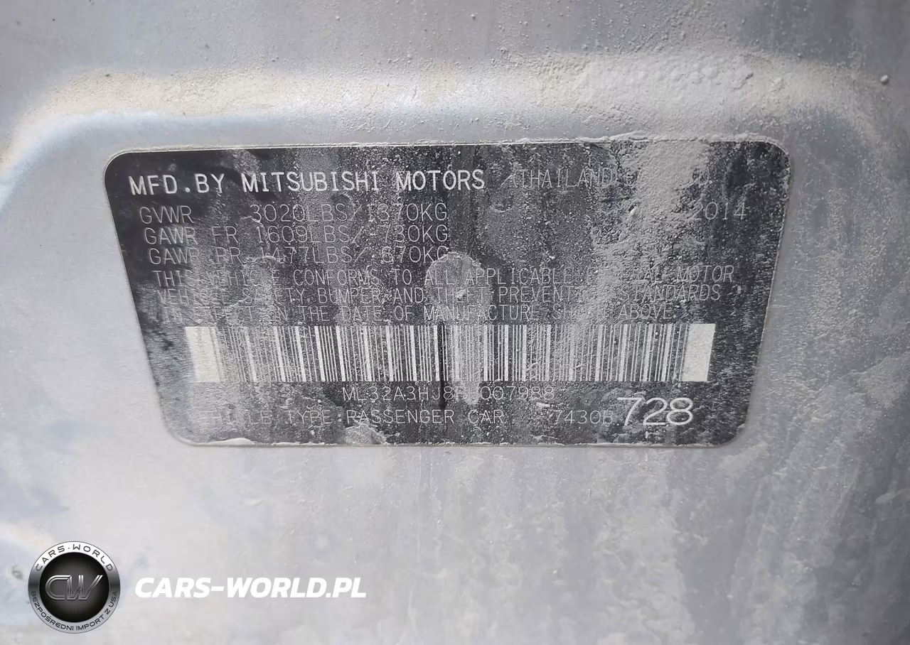 2015 Mitsubishi Mirage De-Rf VIN:ML32A3HJ8FH007988 - 9