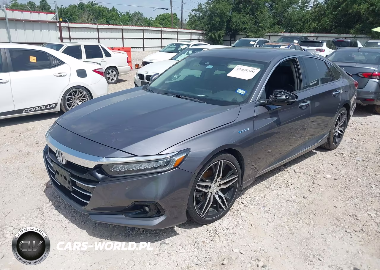 2022 Honda Accord Hybrid Touring VIN:1HGCV3F99NA009546 - 2
