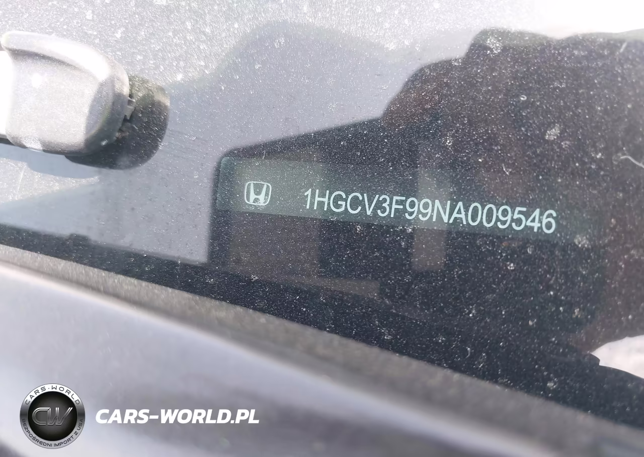 2022 Honda Accord Hybrid Touring VIN:1HGCV3F99NA009546 - 9