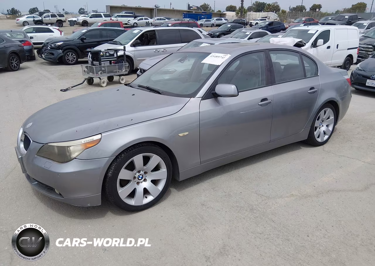 2004 BMW 530I VIN:WBANA73564B810789 - 2