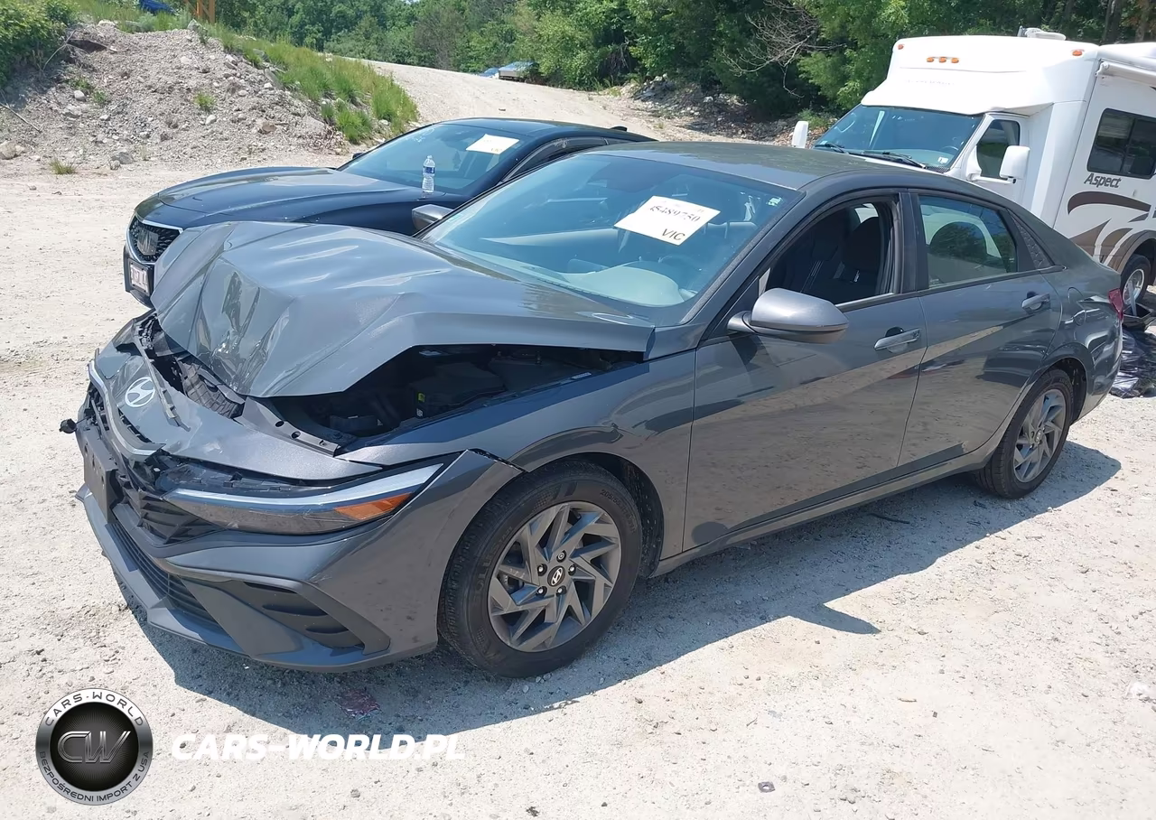 2024 Hyundai Elantra Sel VIN:KMHLM4DG9RU637986 - 2