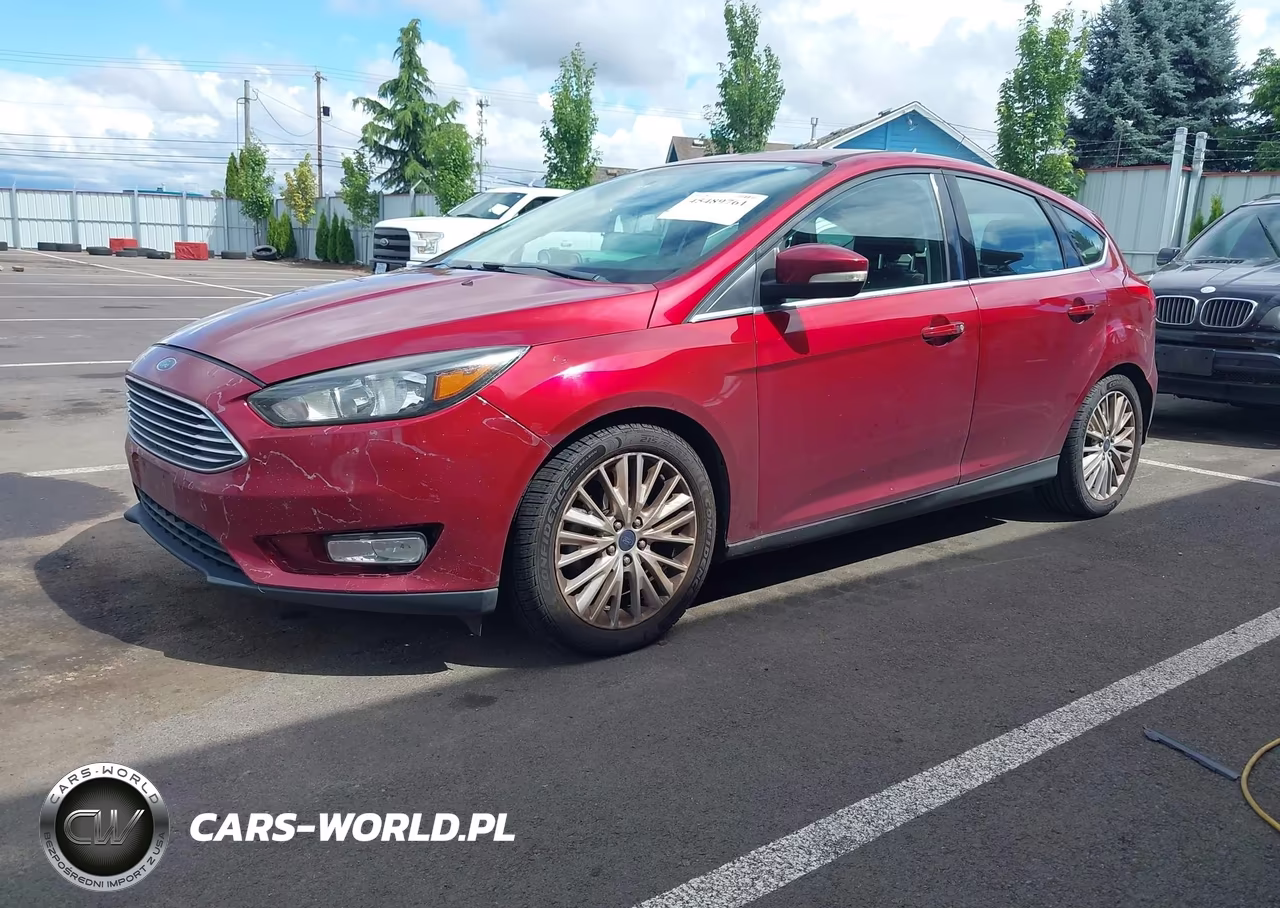 2015 Ford Focus Titanium VIN:1FADP3N26FL315293 - 2