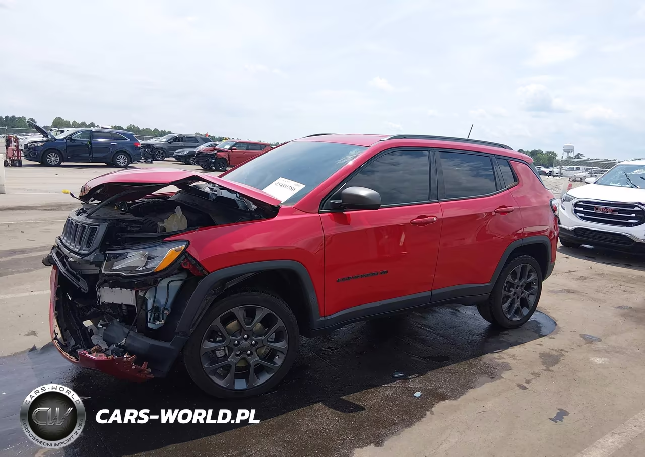2021 Jeep Compass 80Th Anniversary 4X4 VIN:3C4NJDEB4MT535491 - 2