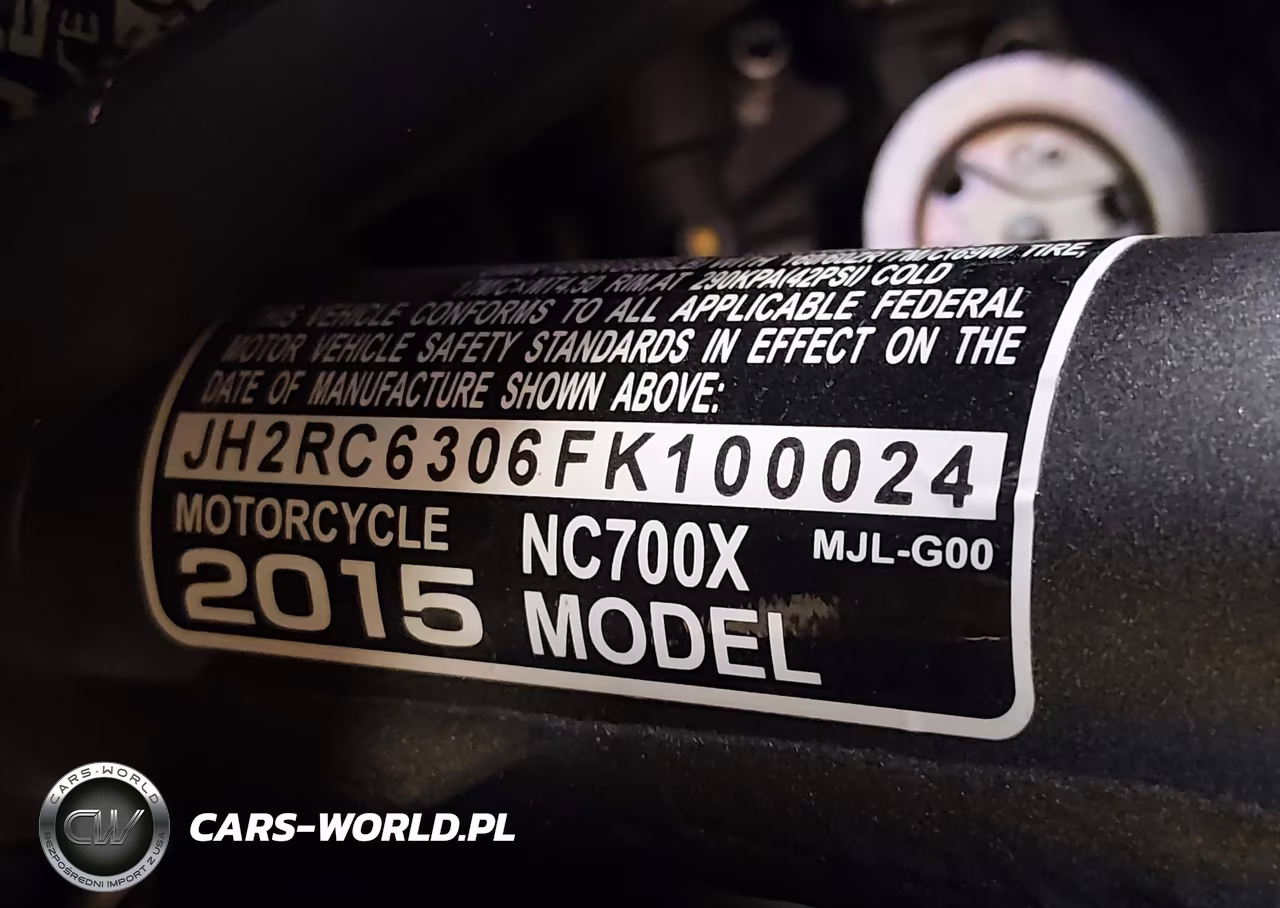 2015 Honda Nc700X VIN:JH2RC6306FK100024 - 10