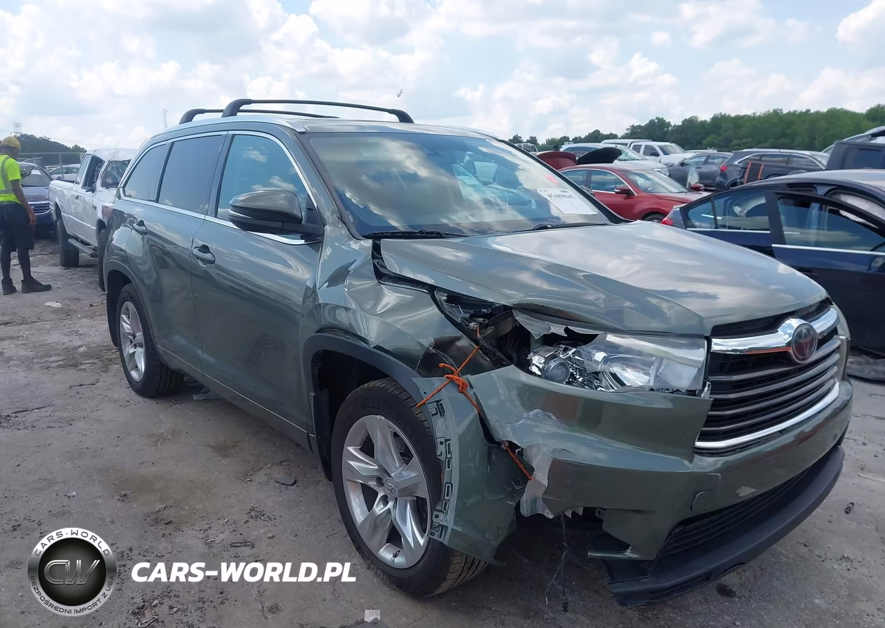 2015 Toyota Highlander Limited Platinum V6 – zdjęcie 1 z 16