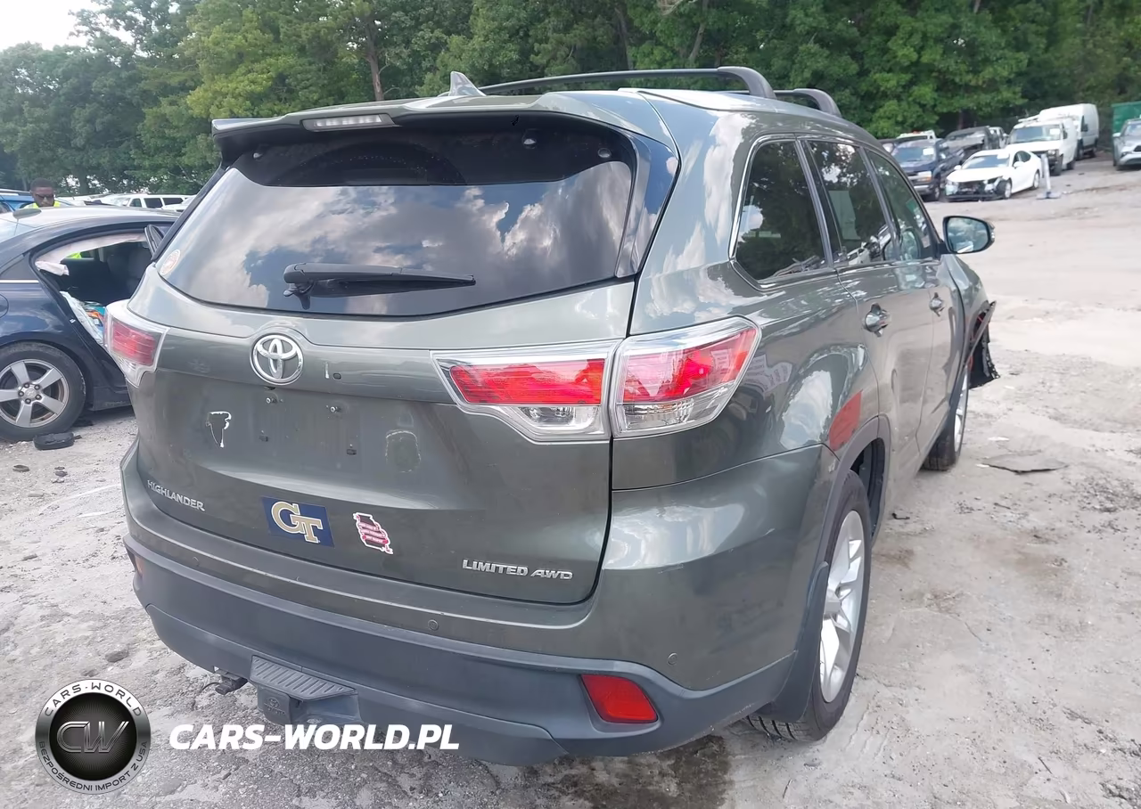 2015 Toyota Highlander Limited Platinum V6 VIN:5TDDKRFH2FS187020 - 4