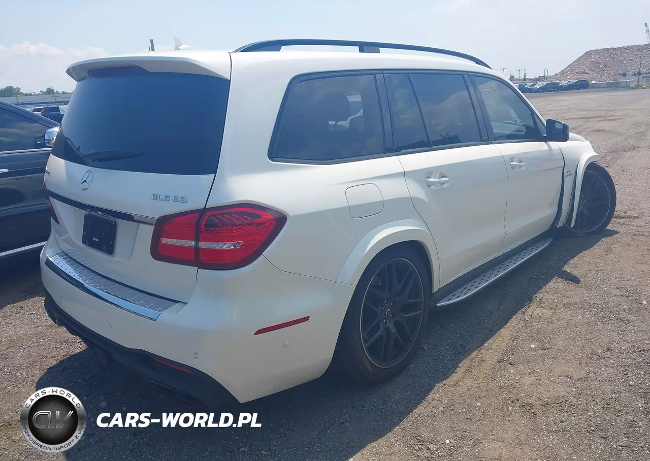 2018 Mercedes-Benz Amg Gls 63 4Matic VIN:4JGDF7FE0JB100869 - 4