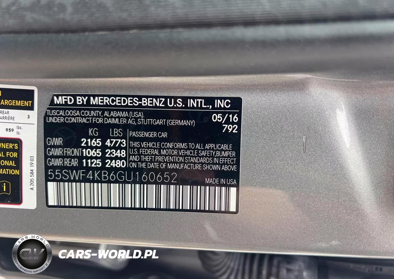 2016 Mercedes-Benz C 300 Sport 4Matic VIN:55SWF4KB6GU160652 - 9