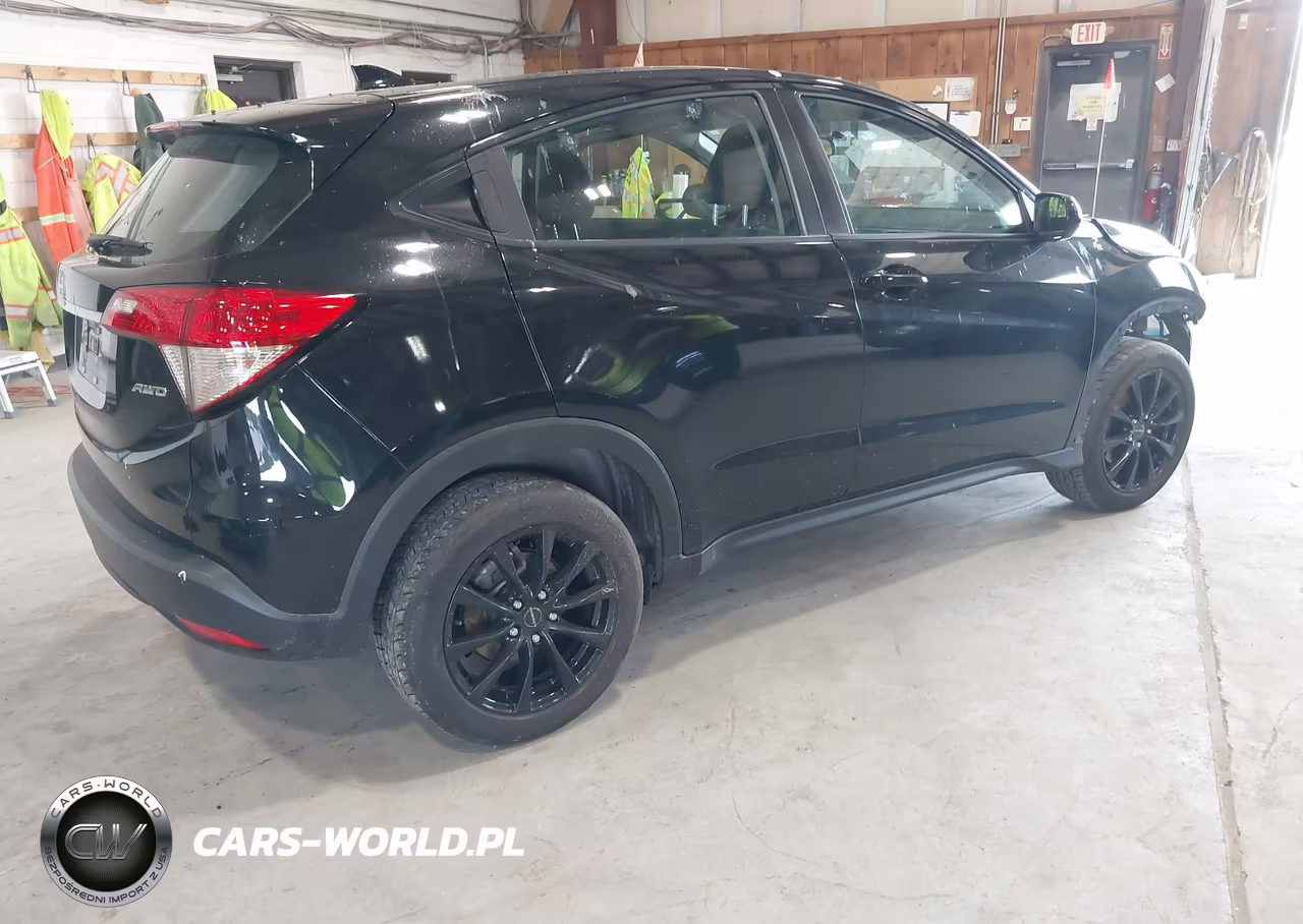 2021 Honda Hr-V Awd Lx VIN:3CZRU6H32MM742376 - 4