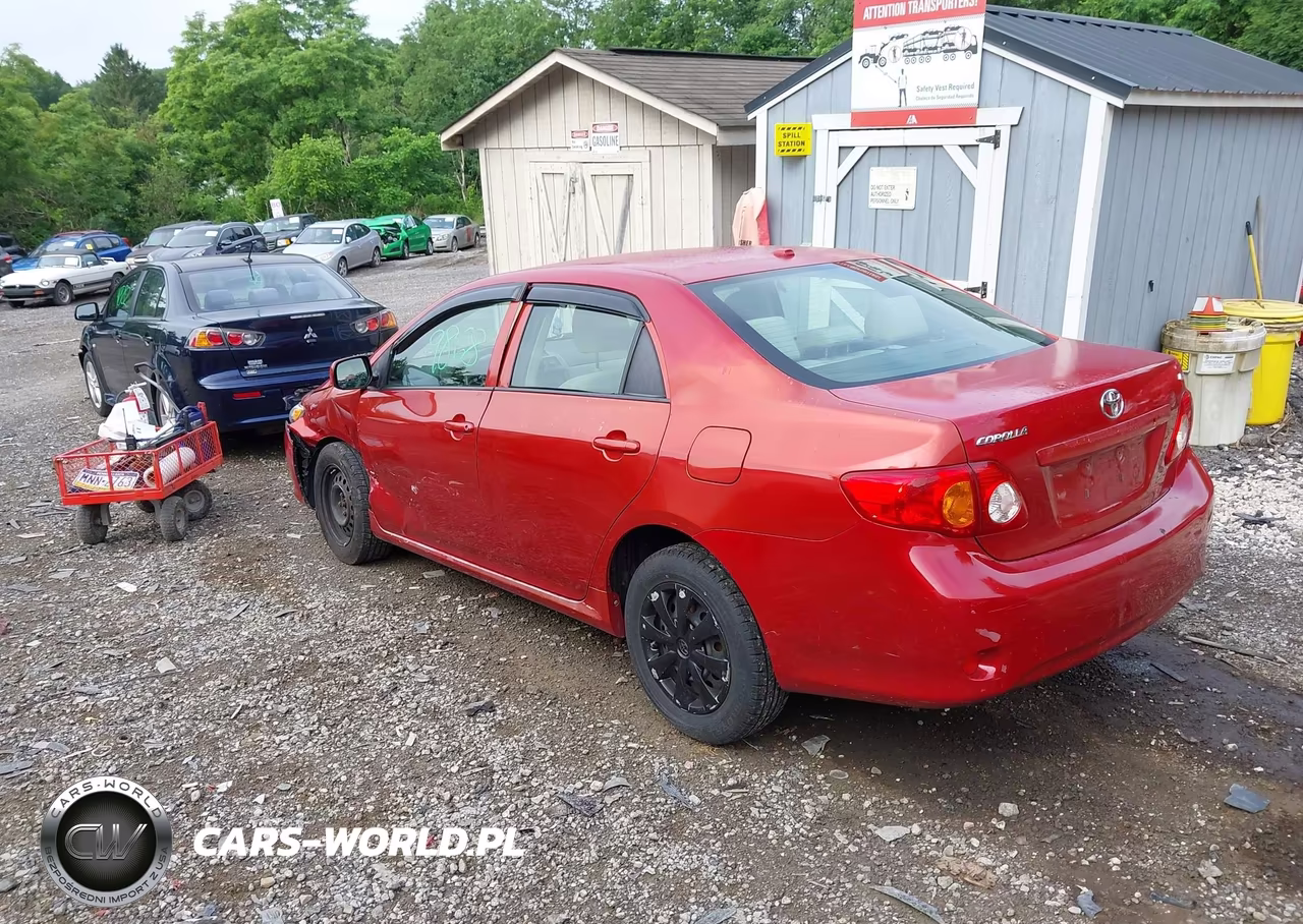 2009 Toyota Corolla Le VIN:JTDBL40E399027625 - 3