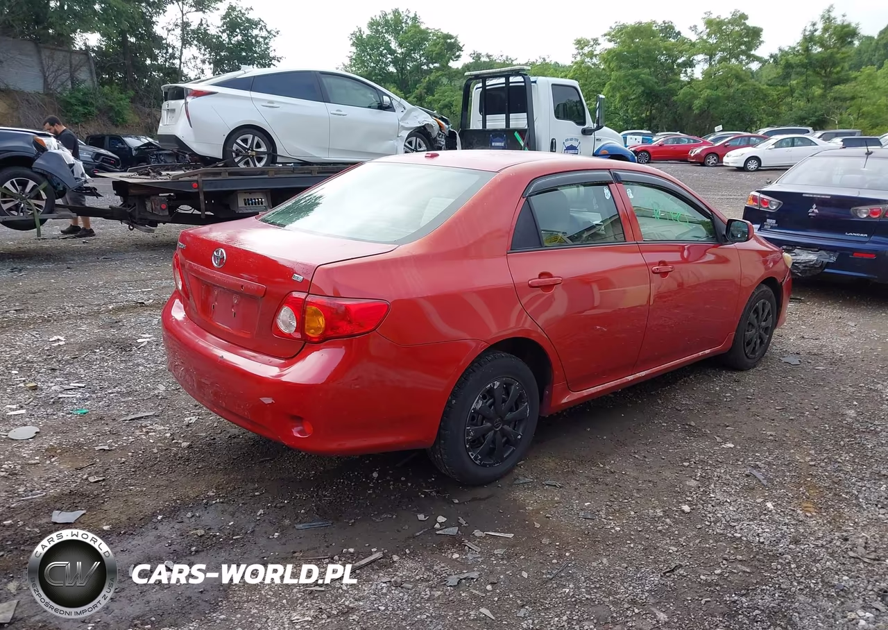 2009 Toyota Corolla Le VIN:JTDBL40E399027625 - 4