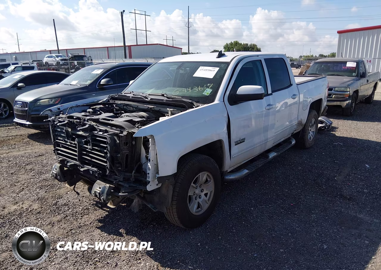 2017 Chevrolet Silverado 1500 Lt VIN:3GCPCREC6HG443614 - 2