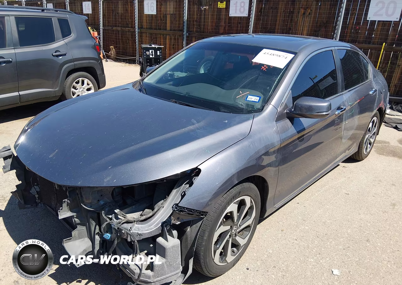 2016 Honda Accord Ex-L VIN:1HGCR2F86GA047499 - 2