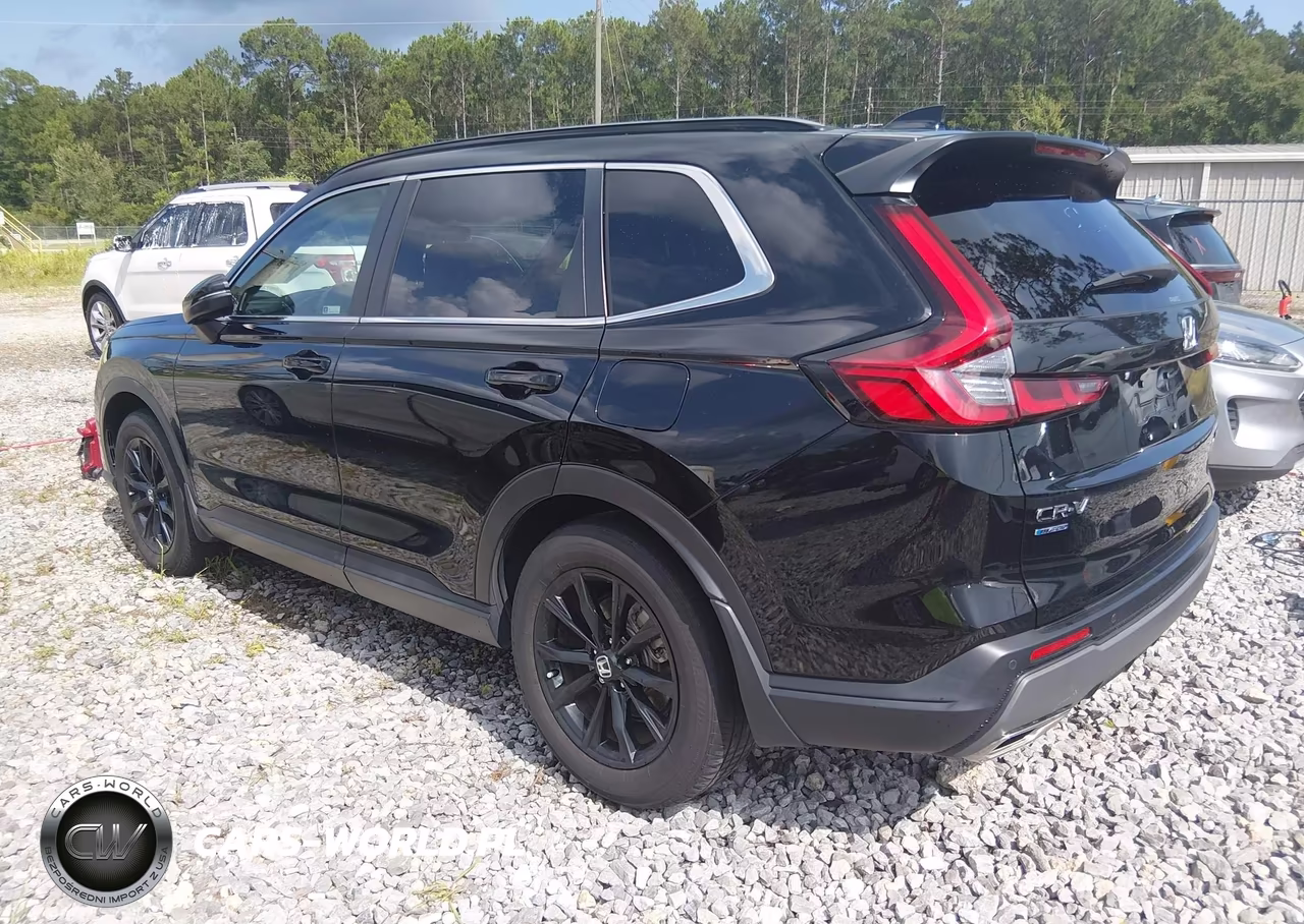 2025 Honda Cr-V Hybrid Sport-L VIN:7FARS6H88SE001758 - 3