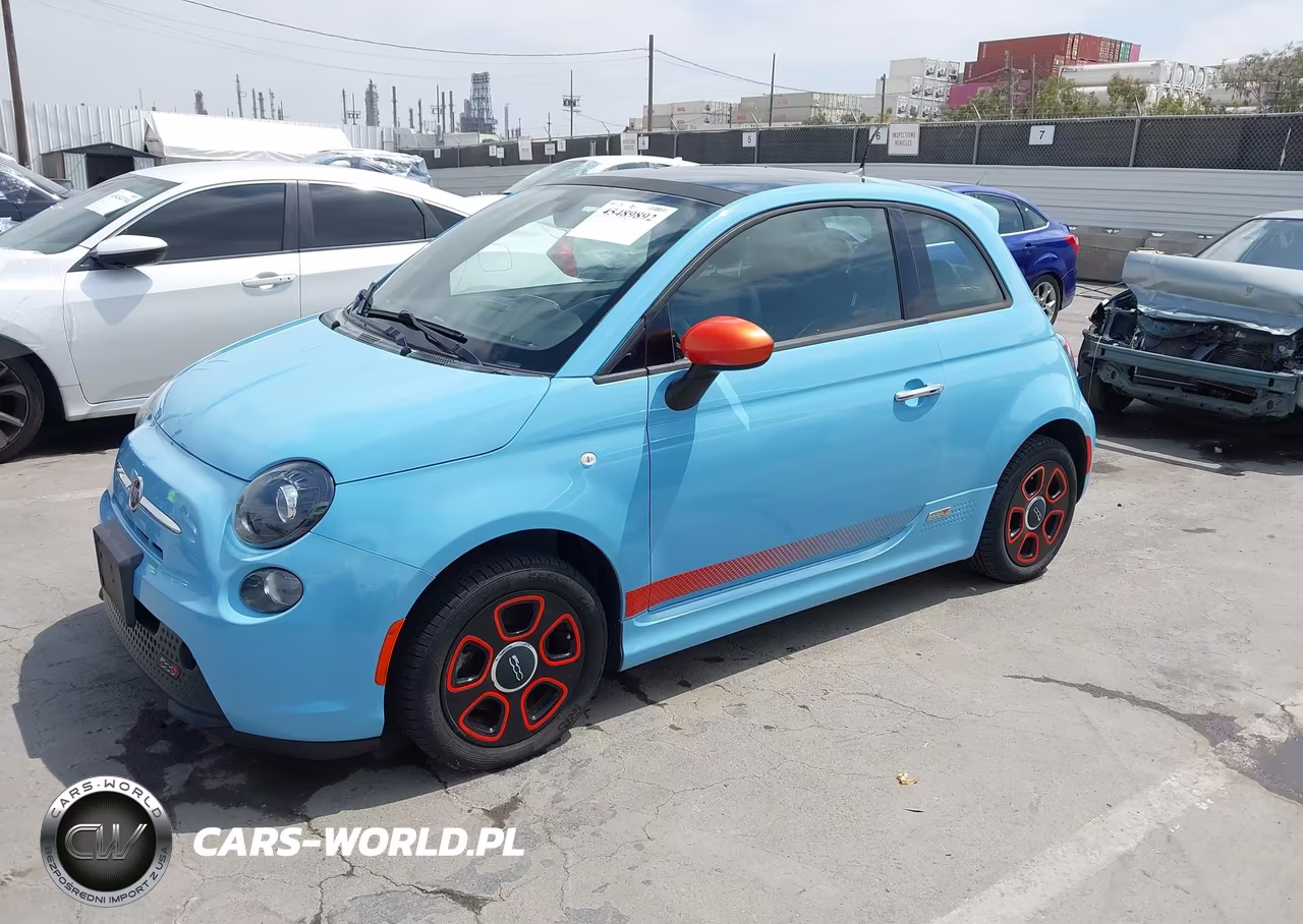 2017 Fiat 500E Battery Electric VIN:3C3CFFGE8HT699168 - 2