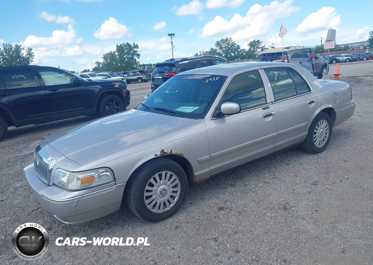 2007 Mercury Grand Marquis Ls VIN:2MEFM75V67X615027 - 2