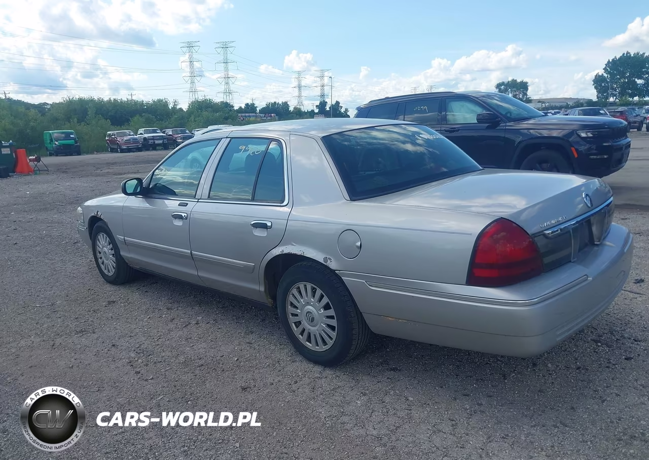 2007 Mercury Grand Marquis Ls VIN:2MEFM75V67X615027 - 3