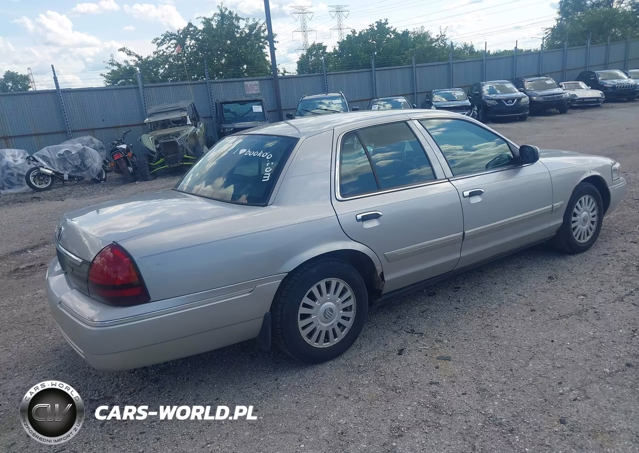2007 Mercury Grand Marquis Ls VIN:2MEFM75V67X615027 - 4