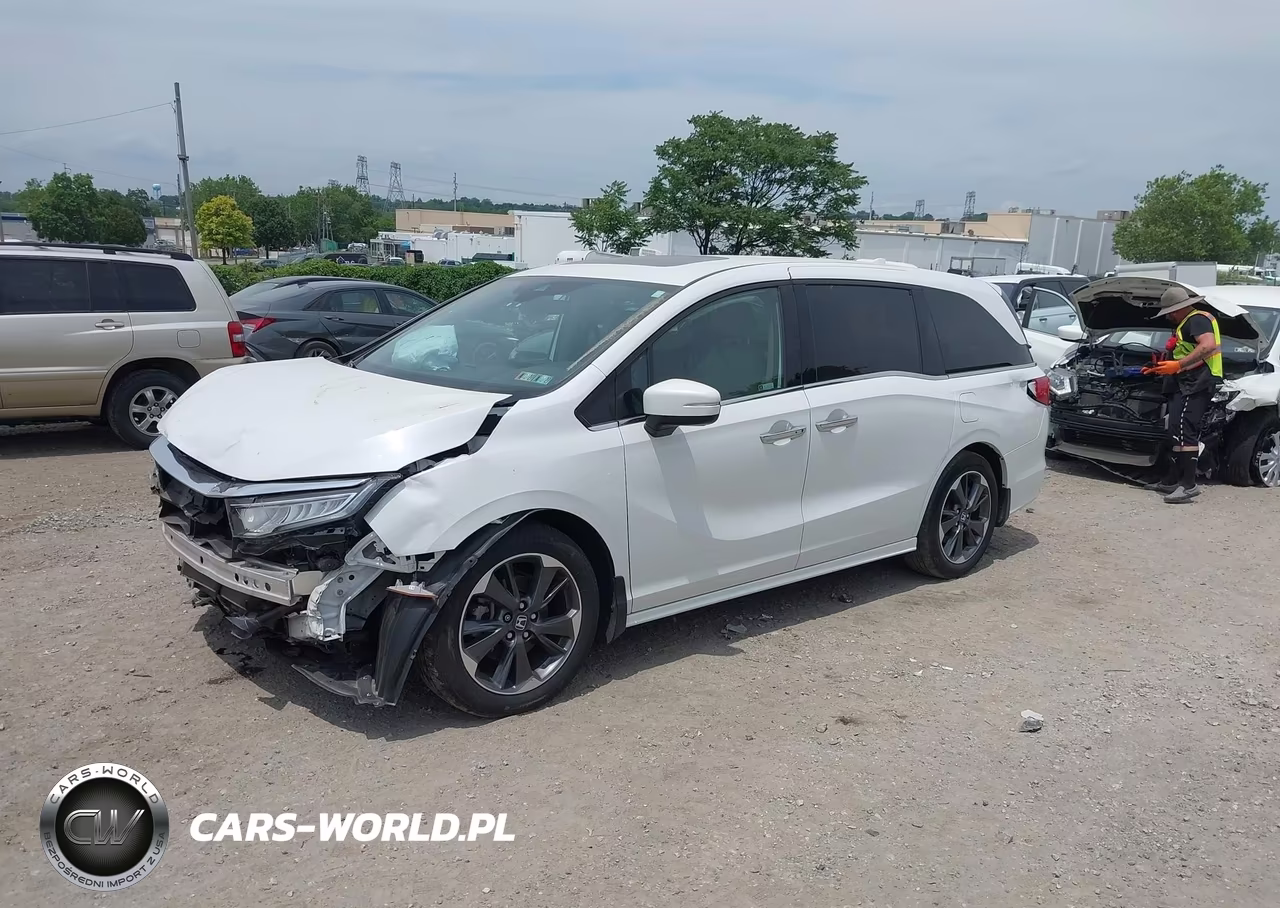 2022 Honda Odyssey Elite VIN:5FNRL6H94NB049098 - 2