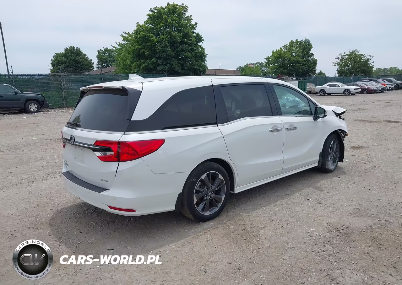 2022 Honda Odyssey Elite VIN:5FNRL6H94NB049098 - 4