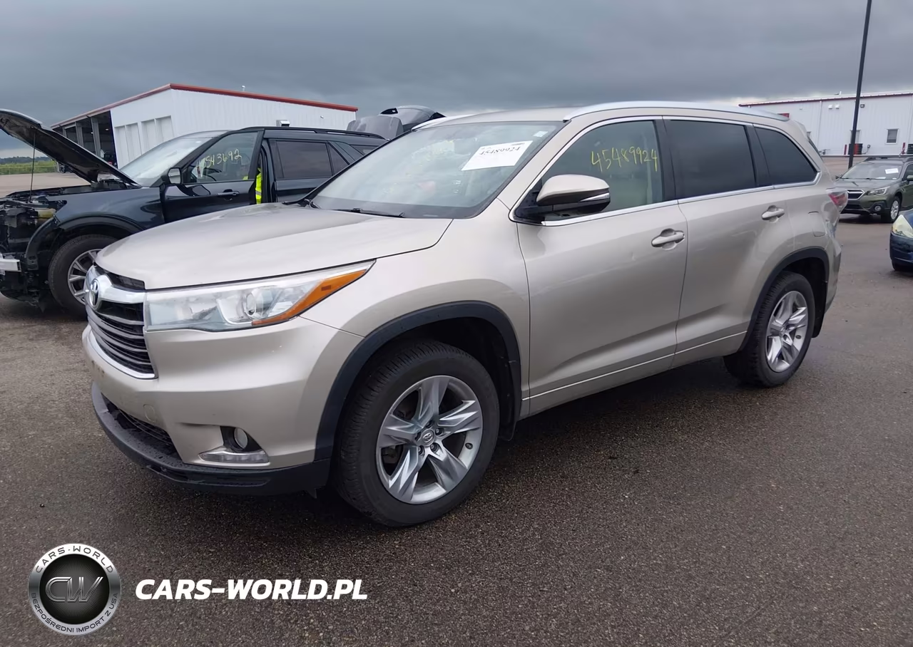 2014 Toyota Highlander Limited V6 VIN:5TDDKRFH9ES035489 - 2
