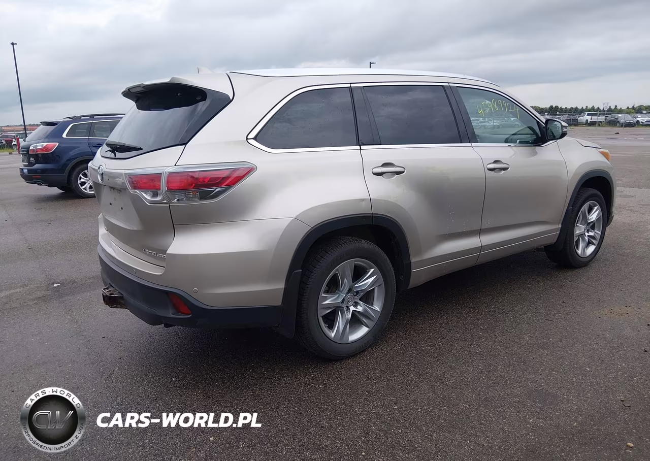 2014 Toyota Highlander Limited V6 VIN:5TDDKRFH9ES035489 - 4