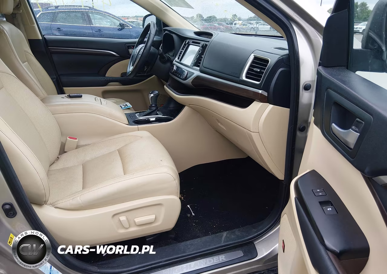 2014 Toyota Highlander Limited V6 VIN:5TDDKRFH9ES035489 - 5
