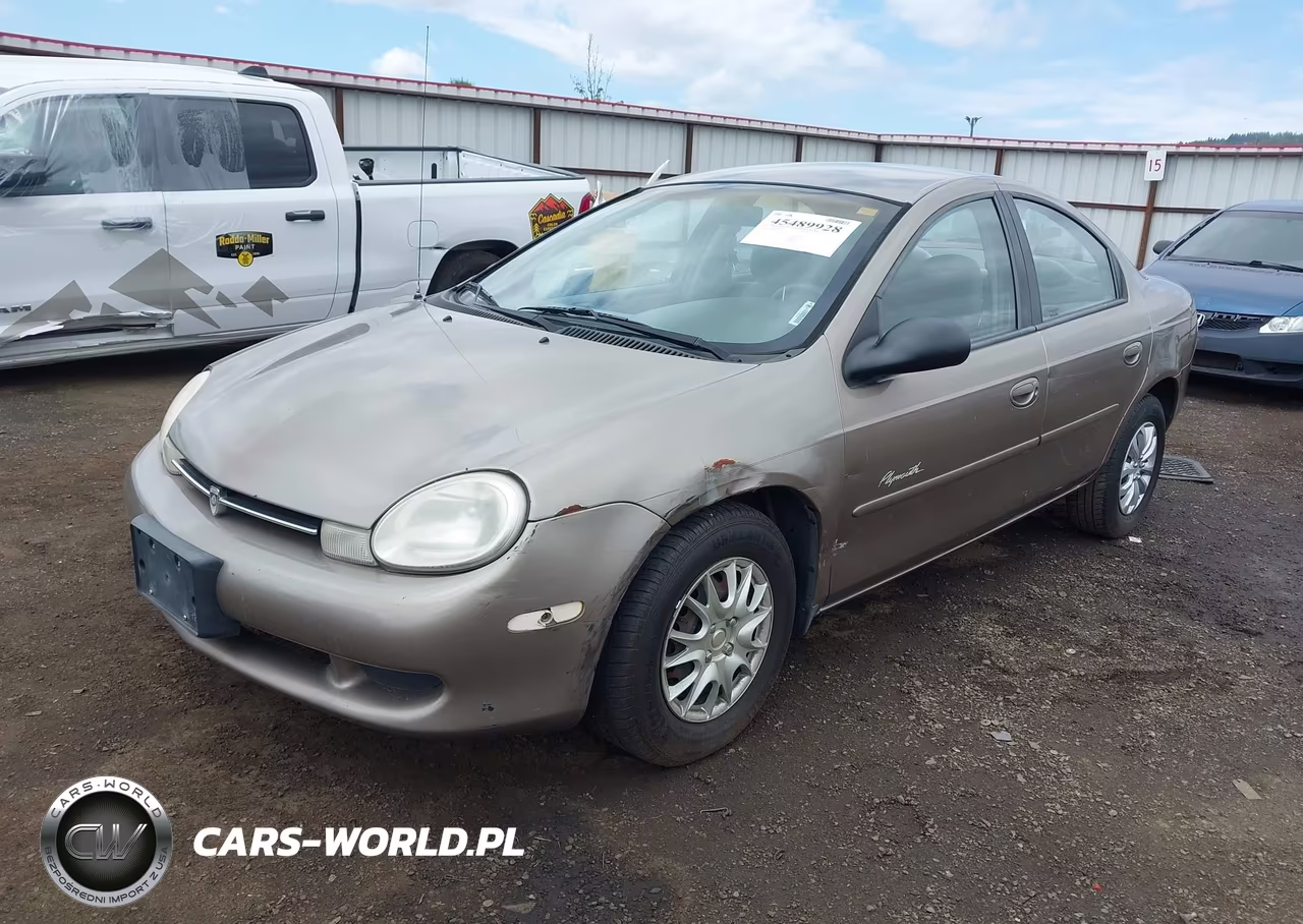 2000 Plymouth Neon Highline VIN:1P3ES46C8YD517186 - 2